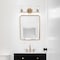 Designers Fountain Haven 24 in. 3-Light Old Satin Brass Vanity Light with Clear Rippled Glass Shades for Bathrooms D309M-3B-OSB - alternate 9